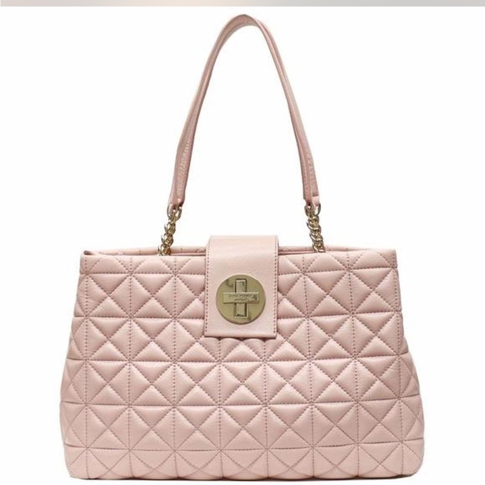 Kate Spade Light Pink Quilted Shoulder Bag